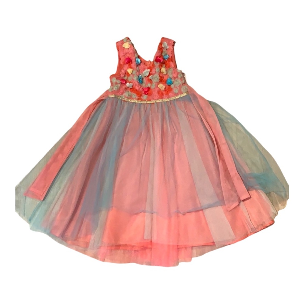 NWT Rare editions coral dress